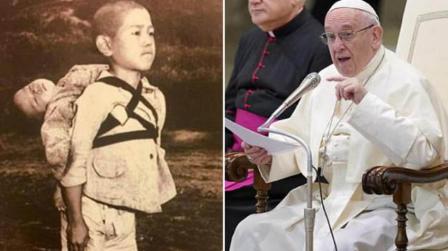 Paus Ingin Foto Anak-anak Korban Perang Ini Disebar ke Dunia