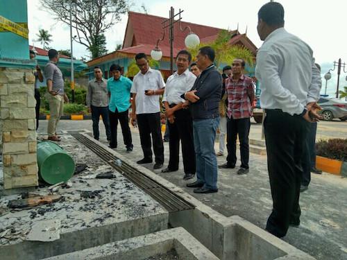 Awe Minta Polisi Usut Penyebab Kebakaran Kantor Roro Lingga