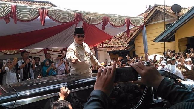 Prabowo Tolak Nyanyi Bukan karena Lirik Islami