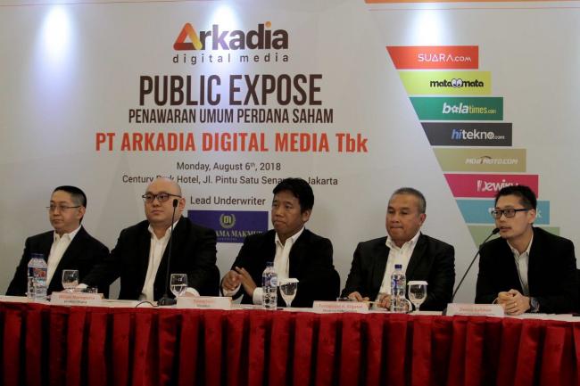 Arkadia Digital Media Siap Melantai di Bursa