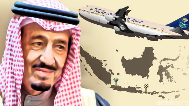 Mencengangkan, Ini Perkiraan Uang yang Dihabiskan Raja Salman di Indonesia