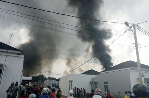 18 Rumah di Komplek Glory Home Hangus Terbakar