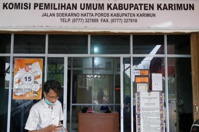 Corona Serang KPU Karimun, 1 Pegawai Positif