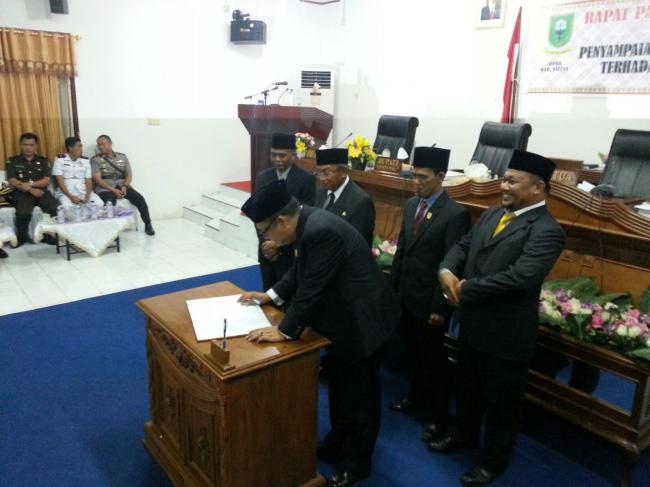 Dibahas Siang Malam, APBD Natuna Akhirnya Disahkan