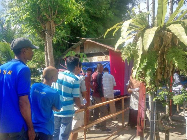 Warga Kebingungan Nyoblos di TPS Mukakuning Gara-gara Ini