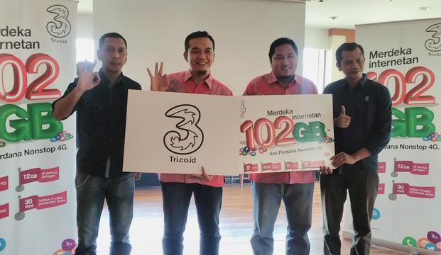  Sambut Kemerdekaan RI, Tri Luncurkan Dua Paket Jaringan 4G di Batam