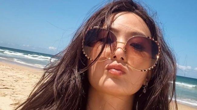 Sosialita Aimee Yun Yun Sun Tetap Cantik di Usia 41 Tahun