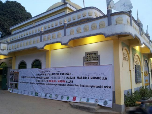 Masjid di Jodoh Bakal Digusur, Pengurus Masjid: Kami Akan Lawan!
