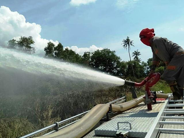 Damkar Bintan Utara Tangani 93 Kasus Kebakaran Selama 2018