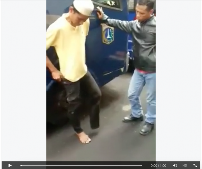 [VIDEO] Rahasia Pengemis Buntung Kaki Terbongkar
