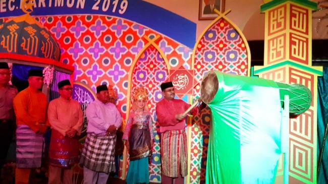 Bupati Rafiq Buka MTQ Kecamatan Karimun