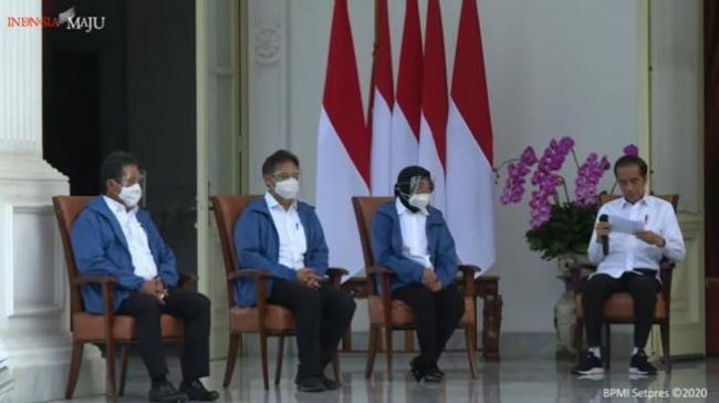 Jokowi Lantik 6 Menteri Baru di Istana Negara
