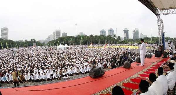 Tabligh Akbar, Akses Jalan di Depan Palm Spring Batam Centre Ditutup