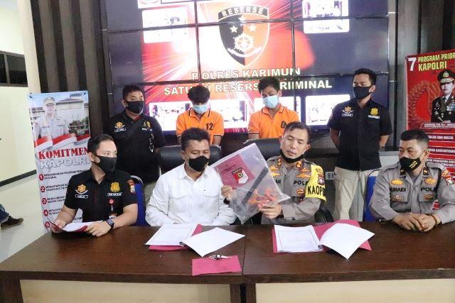 Dua Maling Preteli 27 Unit Pintu di Perumahan TMK Karimun
