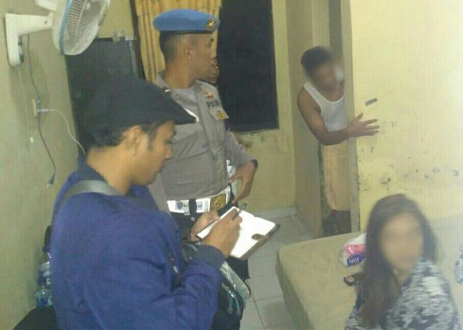 Penginapan Melati Dirazia, Pasangan Mesum Pura-pura Bingung