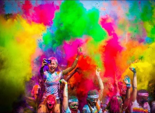 Gempita Gelar Color Marathon di Engku Putri