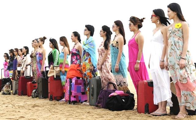 Tren Rekrut Pengawal Cantik di China, Foto-foto Latihannya Bikin Gagal Fokus...