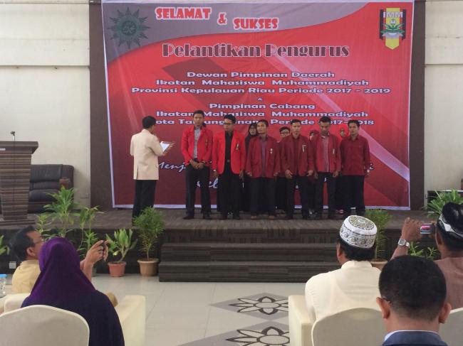 Zefri Idham Pimpin Ikatan Mahasiswa Muhammadiyah (IMM) Provinsi Kepulauan Riau 