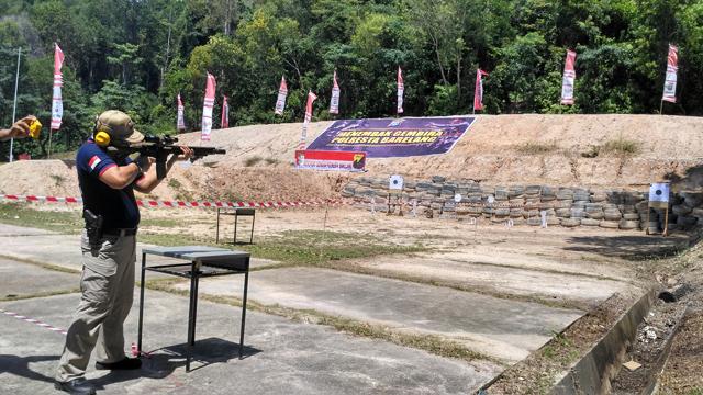 Lomba Menembak Polresta Barelang Resmi Dimulai, Ini Target Kapolres