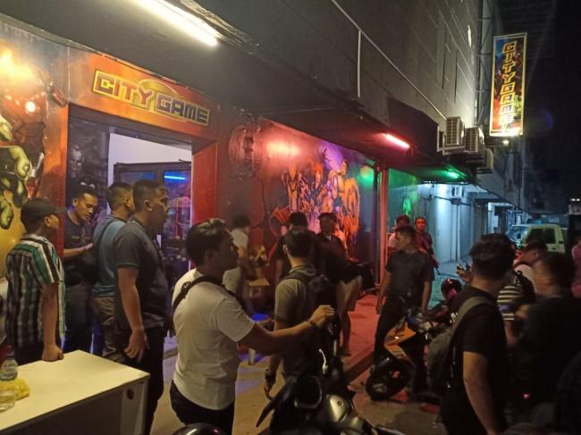 City Game Lubuk Baja Digeledah Polisi