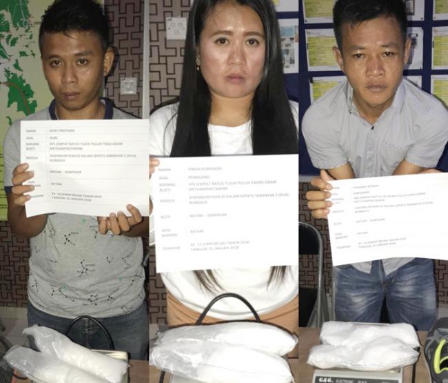 Bawa Sabu di Sepatu, 3 Penumpang Tujuan Denpasar Ditangkap di Hang Nadim