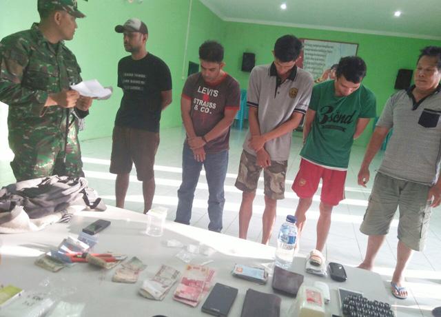 Unit Intel Kodim Kembali Tangkap 5 Bandar Sabu di Tanjungpinang