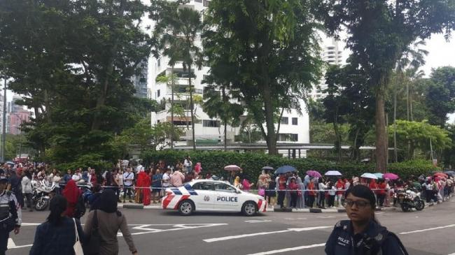 WNI di Singapura Ramai Antre Untuk Nyoblos Hari Ini