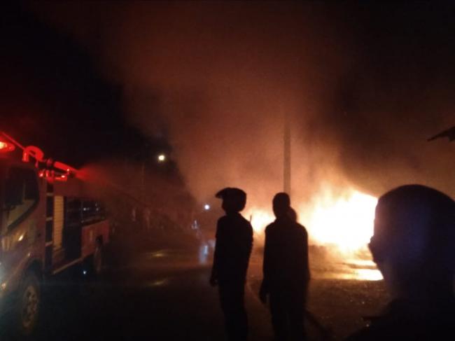Breakingnews! Kebakaran di Punggur Tewaskan Balita 4 Tahun