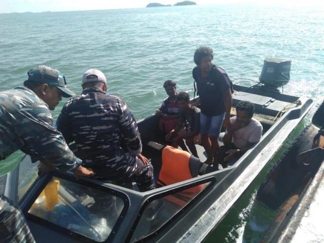 Danlanal Karimun Ingatkan Nelayan Utamakan Keselamatan saat Berlayar