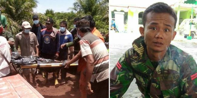 Gubernur Riau dan Danrem Sambut Jenazah Pratu Wahyudi