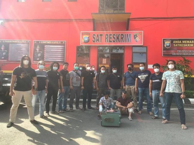 Polisi Tembak Komplotan Pembobol Brankas di Batam