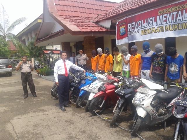 Polsek Sekupang Tangkap Penadah dan Pelaku Curanmor