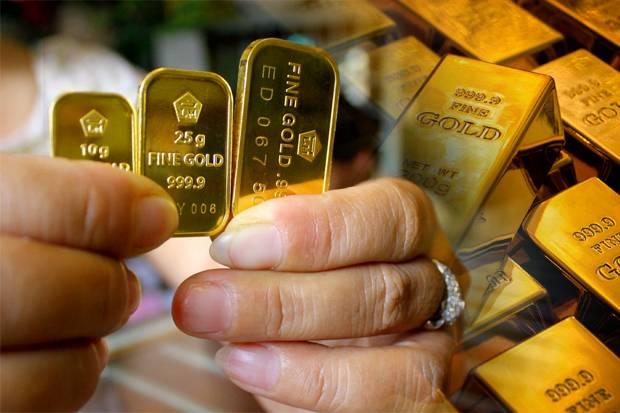 12 November 2018 : Harga Jual Emas Antam Turun Rp 3.000 Per Gram