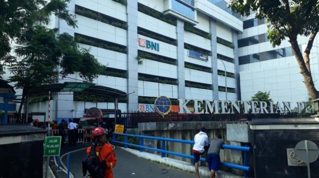 Gedung Kemenhub Terbakar, 4 Orang Tewas dan 14 lainnya Luka-luka