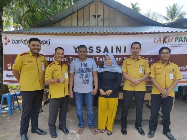 BRK Capem Daik Lingga Buka Akses Perbankan di Desa Sei Pinang