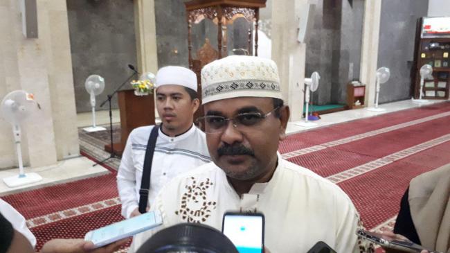 Ungkapan Syukur Bupati Rafiq di Hadapan Jemaah Masjid Agung Karimun