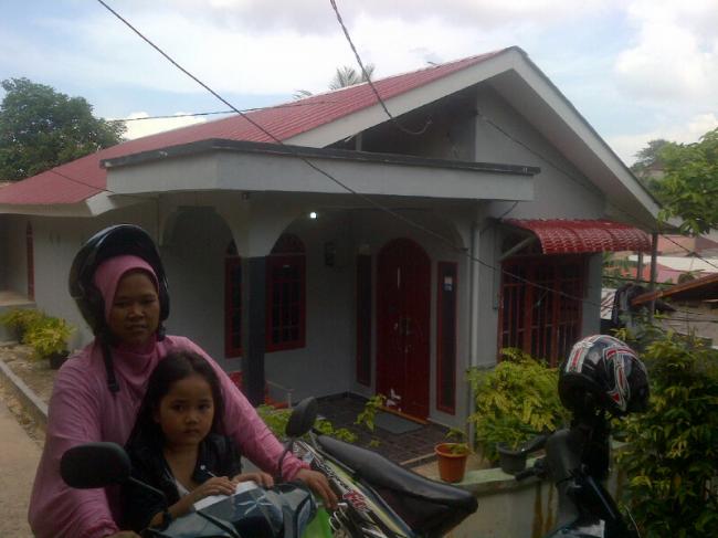 Rumah Zefny Nelly di Tiban Dalam Kondisi Kosong