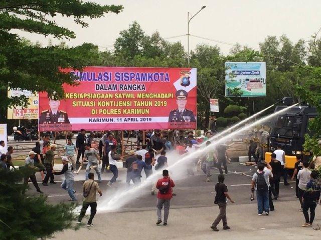 Pengamanan Pemilu, Kapolres Karimun: Ambil Tindakan Tegas Jika Ada yang Membahayakan