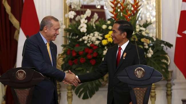 Sering Disentil Pengagumnya, Presiden Erdogan: Jokowi Itu Sahabat Lama Saya