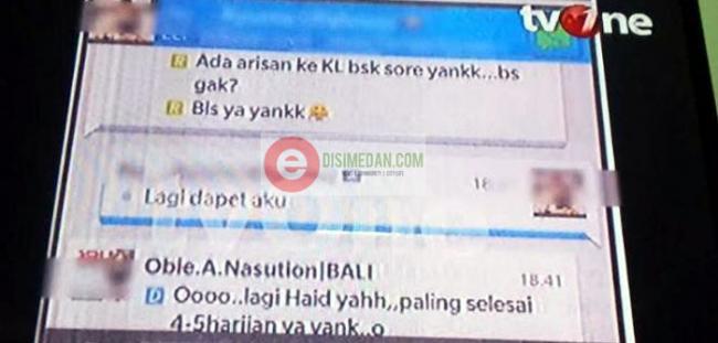 Ini Percakapan BBM Mucikari Obbie dengan Artis AA