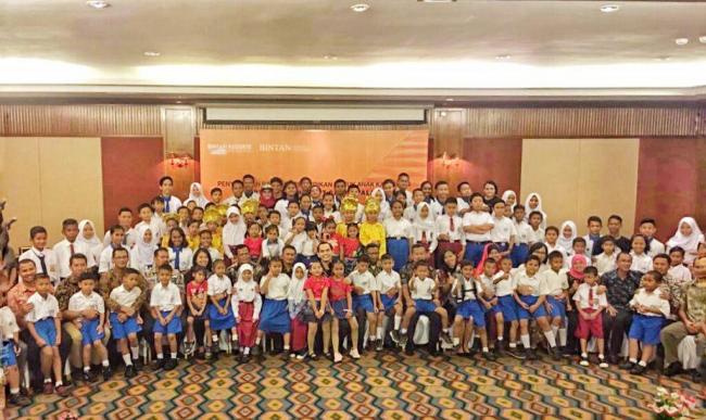 PT. BRC Ingatkan Pentingnya Bahasa Inggris Kepada Pelajar Bintan