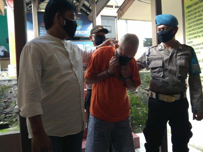 Mabuk dan Beringas Perkosa Anak Tiri, Kini Supri Keder Digandeng Polisi