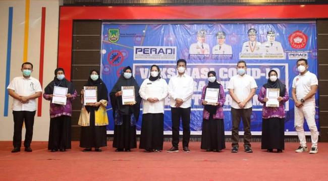 Suami Atau Istri Guru di Batam Bakal Turut Divaksin Covid-19