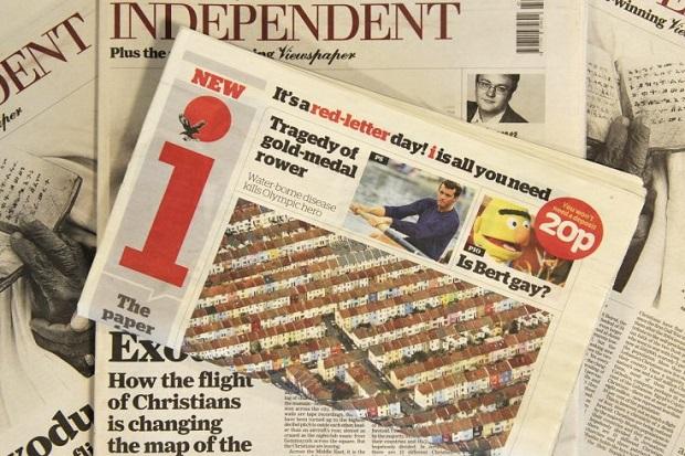 Senjakala Media Cetak di Inggris, Koran Ternama Independent Tutup