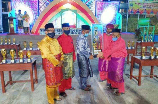 Desa Sungai Pinang Sukses Pertahankan Juara Umum STQ IV Lingga Timur