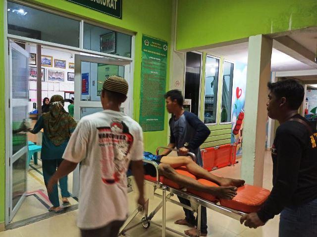 Terpeleset, ABK KM Kaisar 88 Tercebur di Perairan Baran Karimun