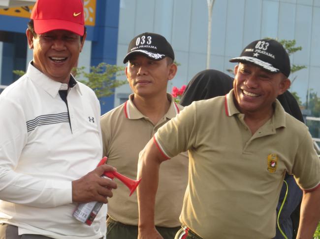 Danrem 033/WP Dan Plt Gubernur Kepri Meriahkan Fun Bike Sempena HUT Kepri Ke 17