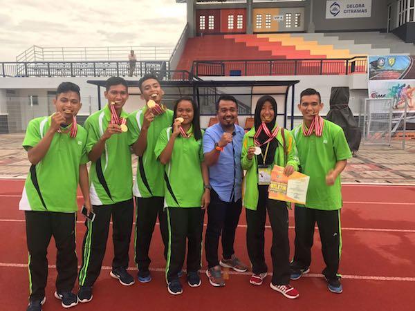 Atlet Lingga Pecundangi Atlet Tuan Rumah Batam