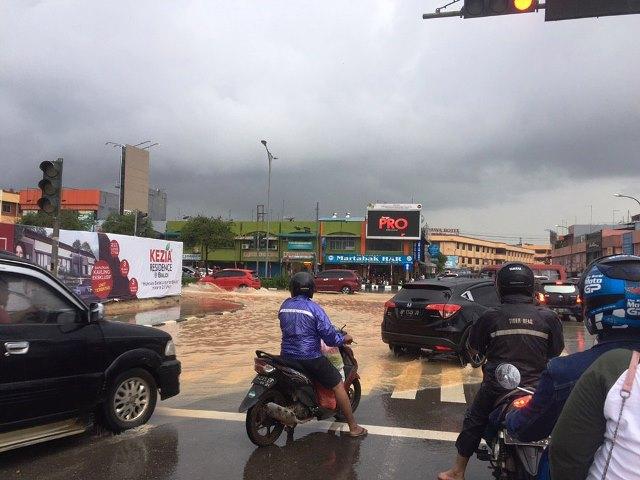 Hujan Sebentar, Banjir Rendam Kawasan Nagoya