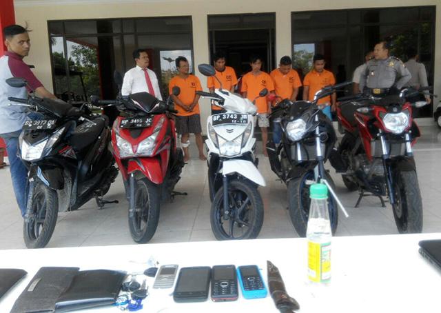 Ini Peran Masing-masing Komplotan Curanmor dan Pecah Kaca di Batam